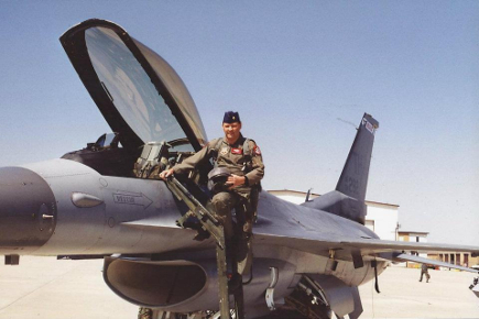 Wyatt Stedman F-16 Pilot now a Disability Rep
